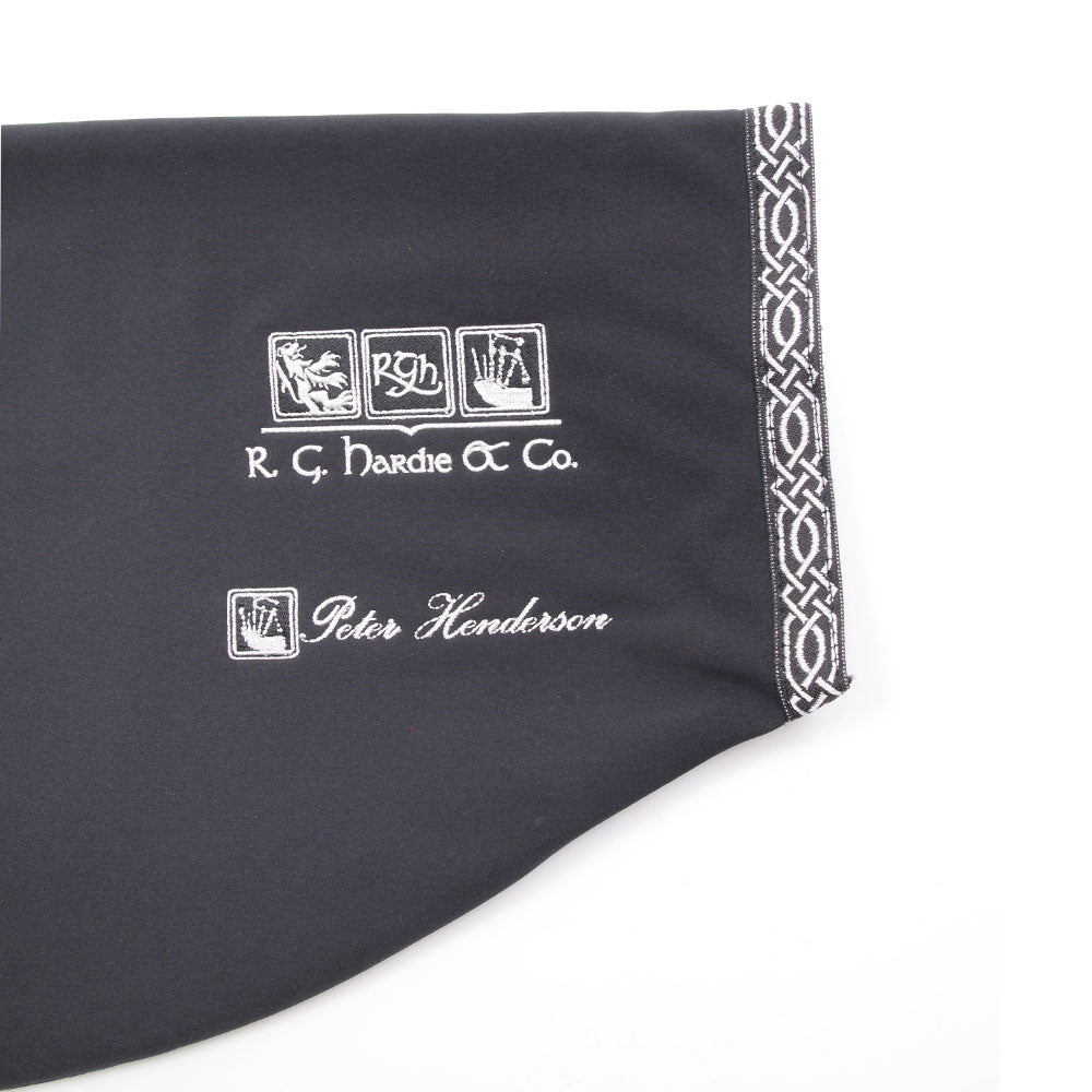 The Heritage Piper Cover - Black/Silver