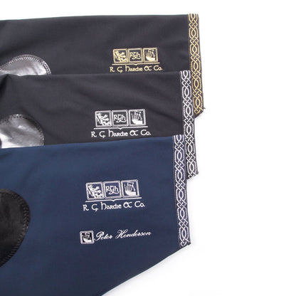 The Heritage Piper Cover - Navy/Silver
