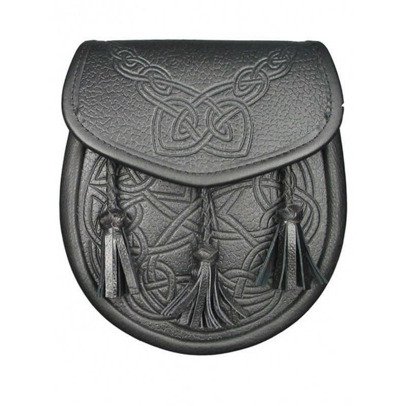Day Sporran Celtic Embossed
