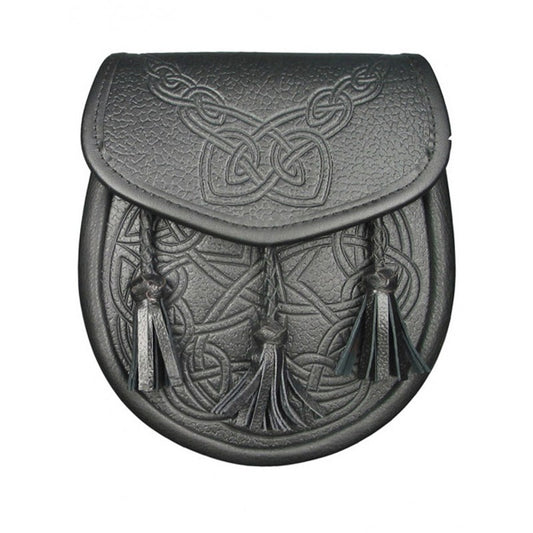 Day Sporran Celtic Embossed