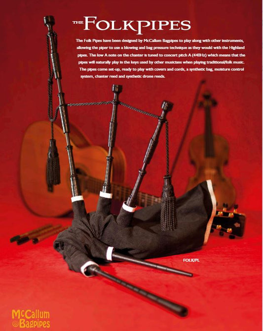 McCallum Folk Pipes ( Plastic )