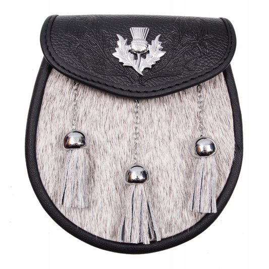 Semi Dress Sporran - Thistle