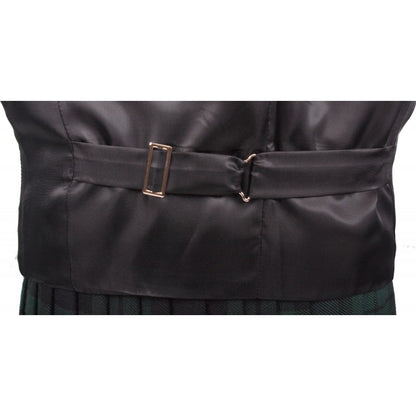 Black Five Button Vest