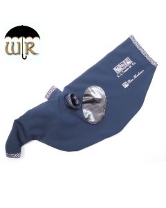 The Heritage Piper Cover - Navy/Silver